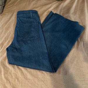 SOLD Women's Blue Wide-Leg Jeans